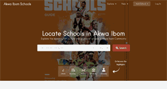 Desktop Screenshot of akwaibomschools.com